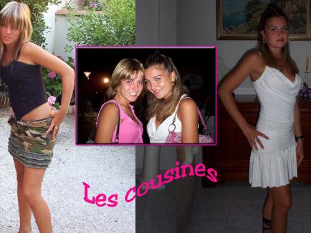 Blandine (ma cousine) et moi